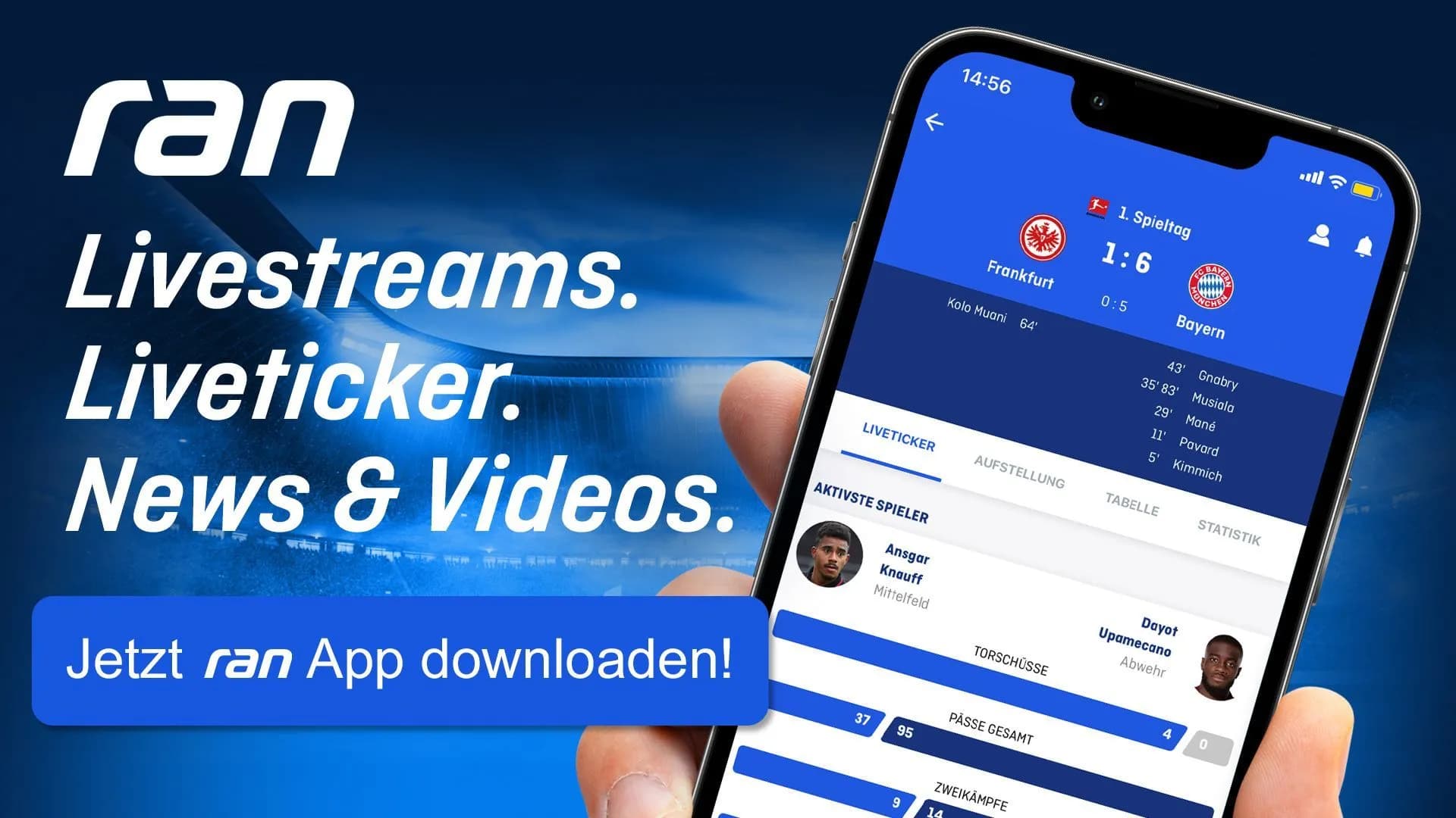 Apps Ran App Dein optimales Sporterlebnis mit der ran App