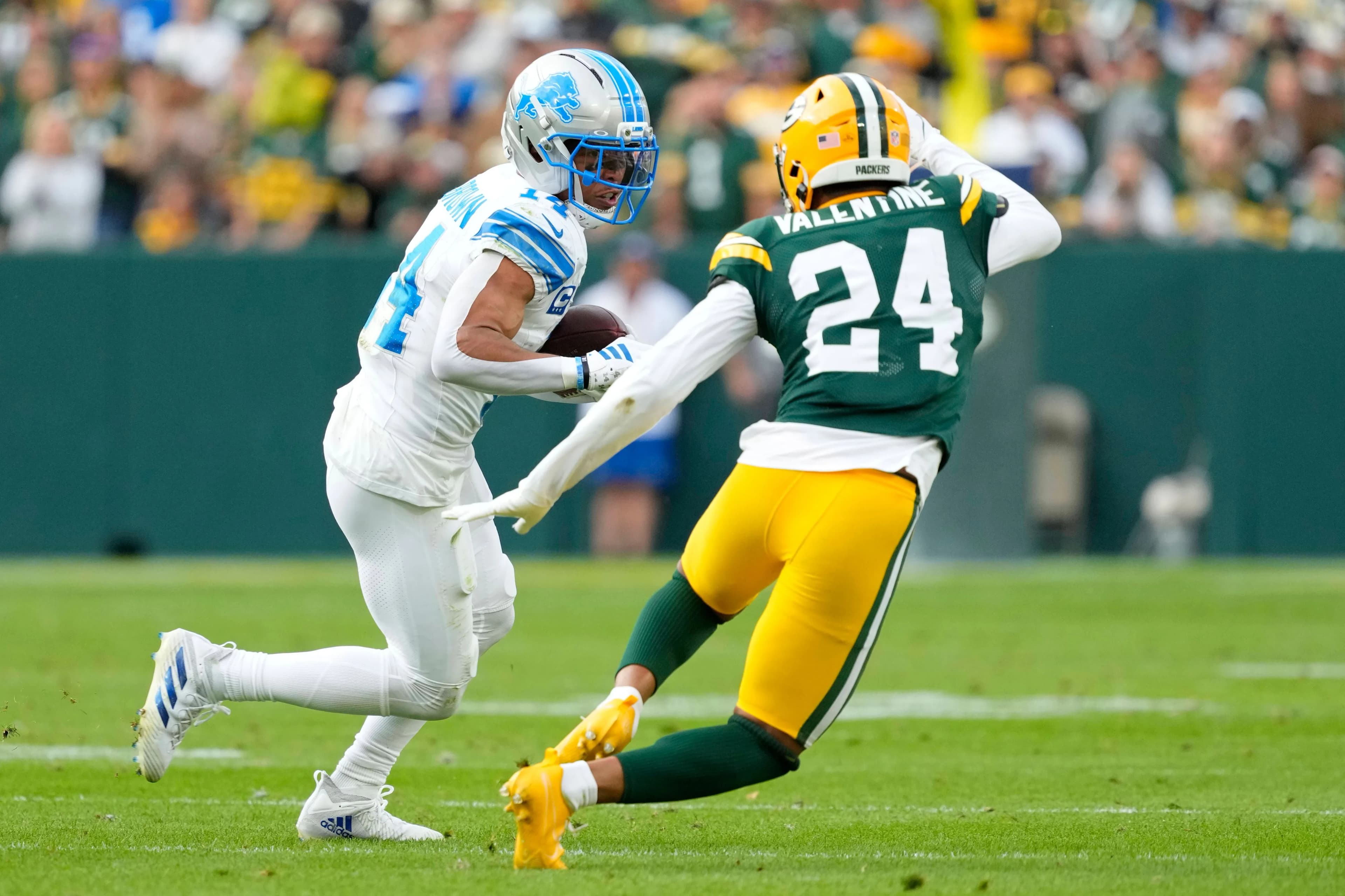 NFL Week 1: St. Brown und Detroit Lions enttäuschen in Green Bay ...